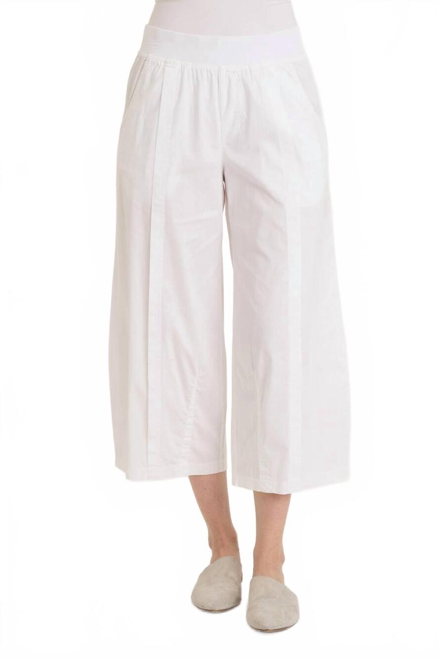 NEW XCVI benson cropped pants in white
